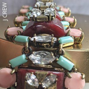 J Crew Multicolor Art Deco Bracelet